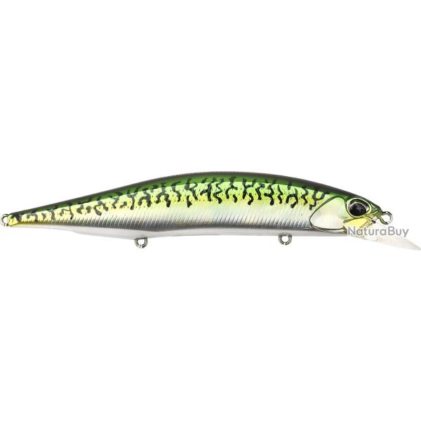 Poisson nageur DUO Realis jerkbait 130 SP SW DAA0263 green mackerel lux