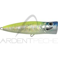 Poisson nageur FISH TORNADO Tornado koz pencil popper fat 200 FL 7 White abalone chart back