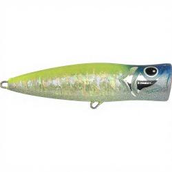 Poisson nageur FISH TORNADO Tornado koz pencil popper fat 200 FL 7 White abalone chart back