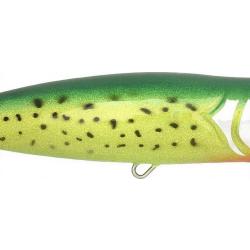 Poisson nageur FISH TORNADO Tornado koz pencil popper normal 180 FL 3 Chart green