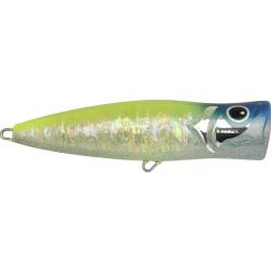 Poisson nageur FISH TORNADO Tornado koz pencil popper normal 180 FL 7 White abalone chart back