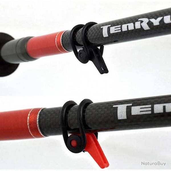 Accroche leurre ULTIMATE FISHING Lure holder Black x10