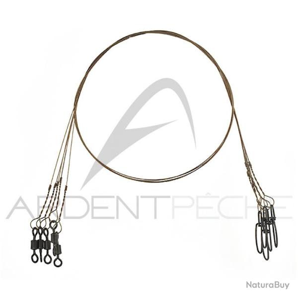 Bas de ligne HALCO Single strand wire trace 86lb