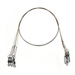 Bas de ligne HALCO Single strand wire trace 105lb