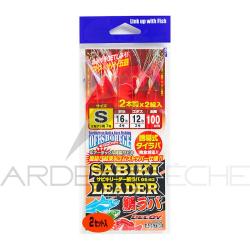 Bas de ligne mer DECOY Sabiki leader ta&iuml; rubber OS-62 S