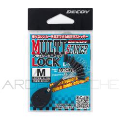 DECOY Multi sinker lock L-12 L / 12-30lb