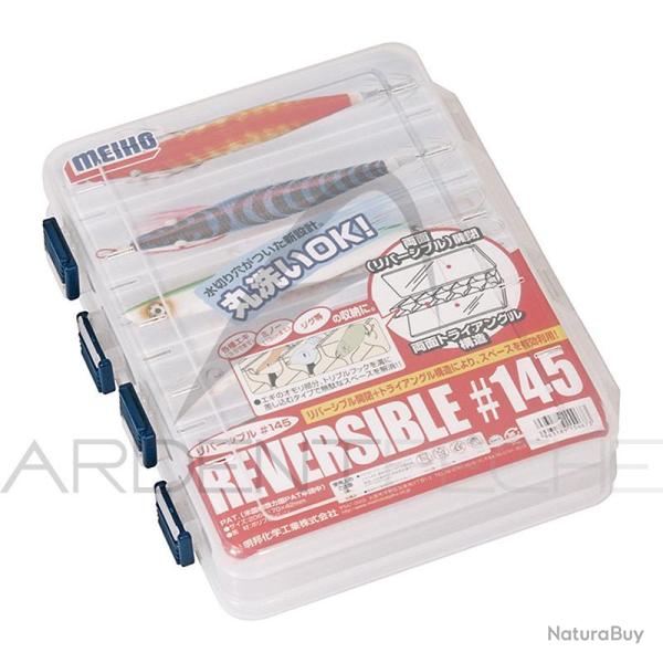 Boite r�versible MEIHO Reversible 145 Clear