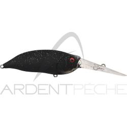 Poisson nageur MEGABASS IxI Shad TX Black hole