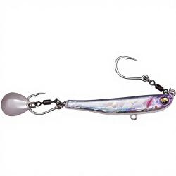Jig MEGABASS Makippa sawara tune 40g UV Crash silver