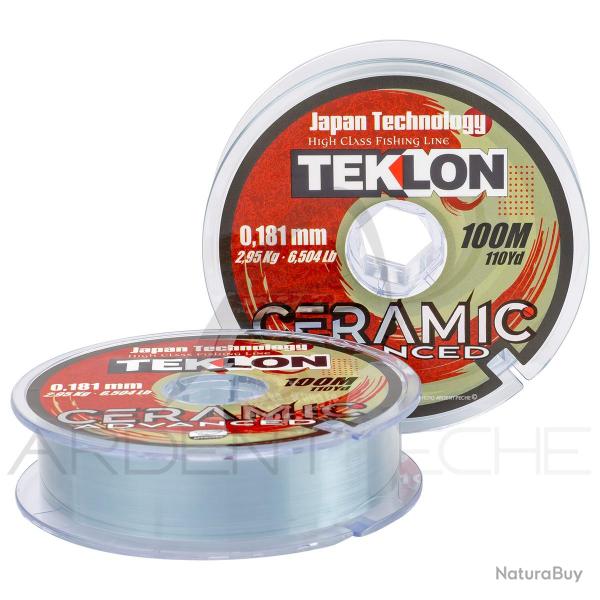 Fils nylon TEKLON Ceramic advanced 100m � 0.181mm