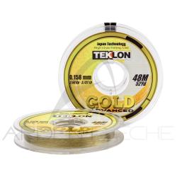 Fils nylon TEKLON Gold advanced 48m &Oslash; 0.142mm
