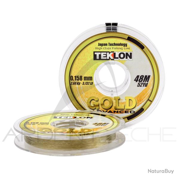 Fils nylon TEKLON Gold advanced 48m � 0.158mm