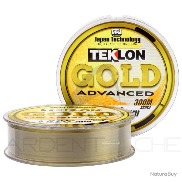 Fils nylon TEKLON Gold advanced 300m � 0.444mm