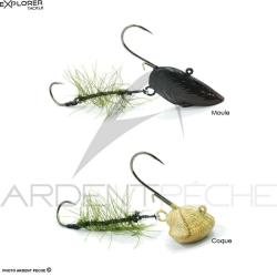 T&ecirc;te plomb&eacute;e tenya EXPLORER TACKLE Explorer kamou 60g Coque