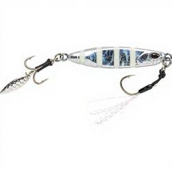 Jig DUO Drag metal cast shot 15g PJA0101 Zebra glow