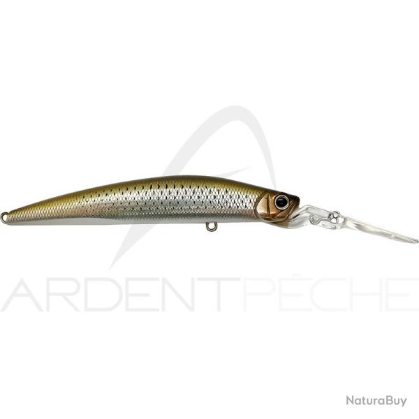 Poisson nageur DUO Crank minnow hacker 105 SP CYAZ340 Brown mullet