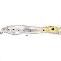 Leurre de surface XORUS Popchinko 140 Ghost white iwashi