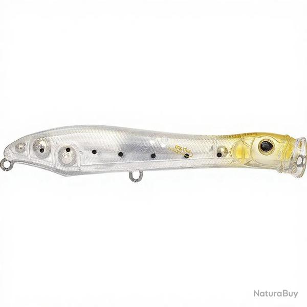 Leurre de surface XORUS Popchinko 140 Ghost white iwashi