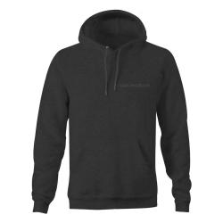 Sweat GRUNDENS Displacement hoodie black heather