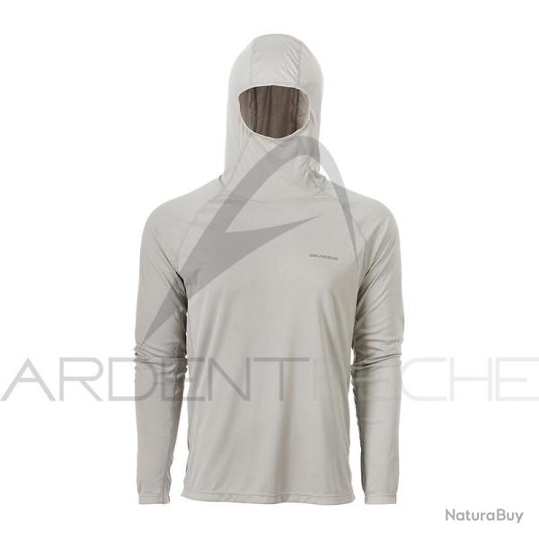 Tee shirt � capuche GRUNDENS Solstrale Hoodie Metal