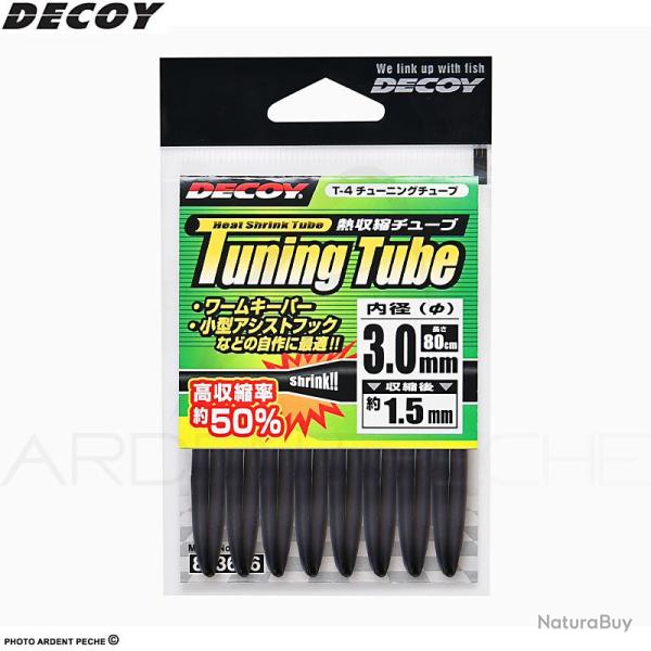 Gaine thermor�tractable DECOY T-4 Tunning tube 2.5mm (80cm)
