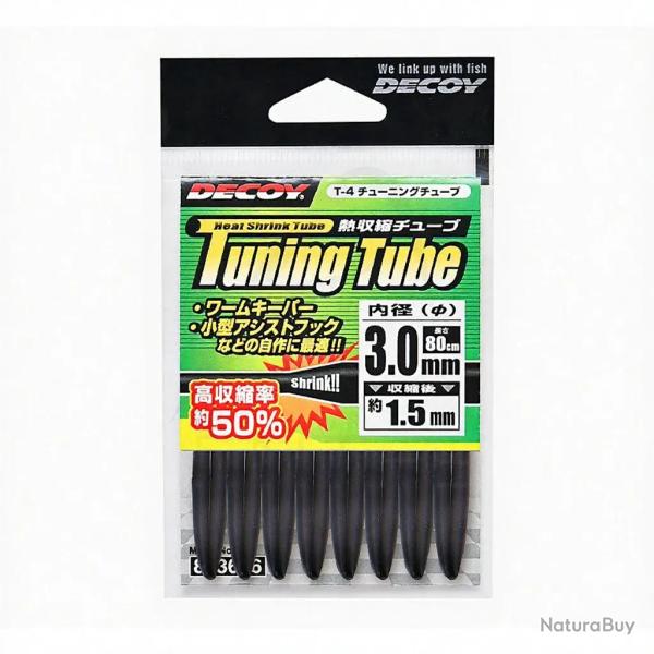 Gaine thermor�tractable DECOY T-4 Tunning tube 2.5mm (80cm)