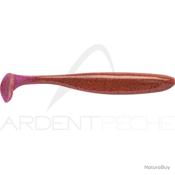 Leurre souple KEITECH Easy shiner 3.5 S20 Ginger brown pepper