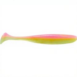 Leurre souple KEITECH Easy shiner 3.5 S22 Pink chartreuse