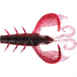 Leurre souple ILLEX Magic craw 115 Black/Red