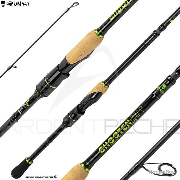 Canne spinning GUNKI Chooten cut scan jig S 195 MH
