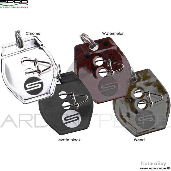 Palette SPRO FREESTYLE Chatter blades 16mm Matte black