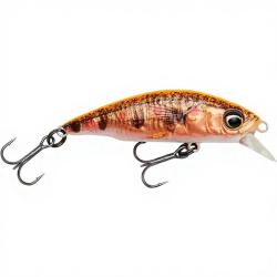 Poisson nageur SAVAGE GEAR 3D Stickleback twitch 6.5cm Fluo orange copper