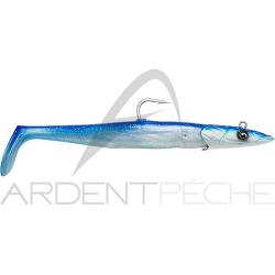 Leurre souple SAVAGE GEAR Sandeel V2 14cm Blue pearl silver