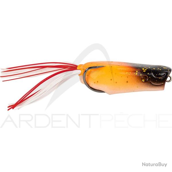 Leurre souple POWERLINE Frog pop 6cm Orange