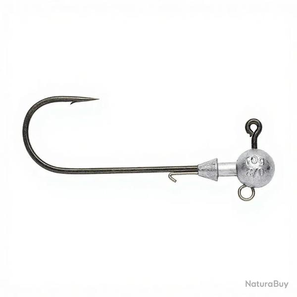 T�te plomb�e BKK Round elite Stinger eye bait keeper 10g H8/0