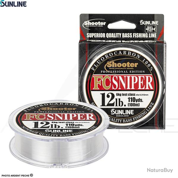 Fils fluorocarbone SUNLINE Shooter FC Sniper 10lb/5kg