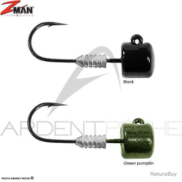 T�te plomb�e Z MAN Nedlockz HD Noir 5.7g