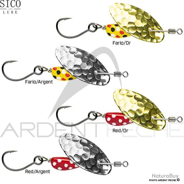 Cuiller tournante SICO LURE Vibro 5.5g Fario/Or