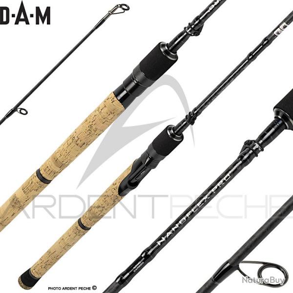 Canne spinning DAM Nanoflex pro+ 2.40m / 20-50g