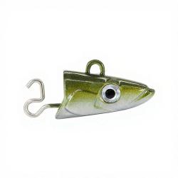 T&ecirc;te plomb&eacute;e FIIISH Black eel 110 Off shore 15g Khaki - BE1470 - x2