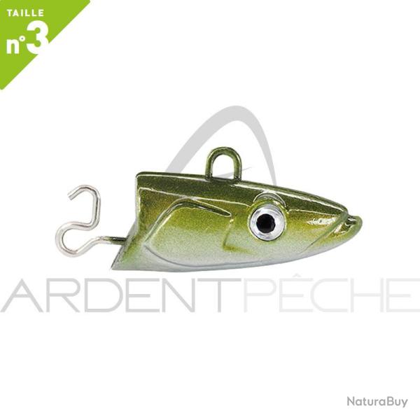 T�te plomb�e FIIISH Black eel 150 Off shore 40g Khaki - BE1262 - x2