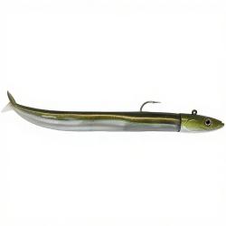 Leurre souple FIIISH Crazy sand eel combo 180 X Deep / 55g / Khaki - CSE1438