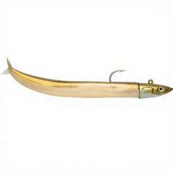 Leurre souple FIIISH Crazy sand eel combo 220 Off shore / 60g / Gold - CSE5005