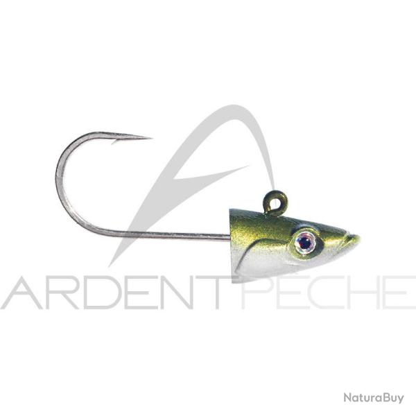 T�te plomb�e FIIISH Crazy sand eel 120 Shore 7g Khaki - CSE1435 - x2