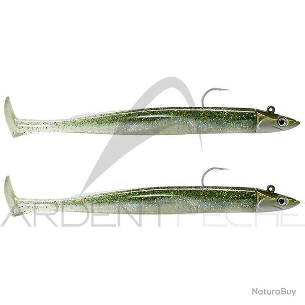 Leurre souple FIIISH Crazy paddle tail double combo 120 Shore / 7g / Ghost minnow - CPT6002