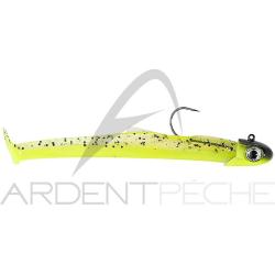 Leurre souple FIIISH Mud digger combo 90 Heavy / 15g / Chartreuse - MD1464
