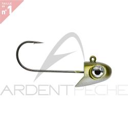 T&ecirc;te plomb&eacute;e FIIISH Mud digger 65 Medium 4g Khaki - MD1456 - x2