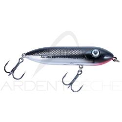Leurre de surface HEDDON Super spook boyo 70 Black shiner 02