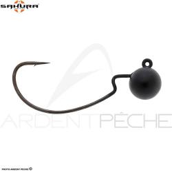 T&ecirc;te plomb&eacute;e SAKURA Tungsten offset jighead 5.3g