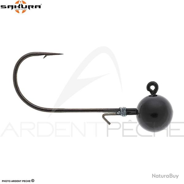T�te plomb�e SAKURA Tungsten ball jighead 2.6g